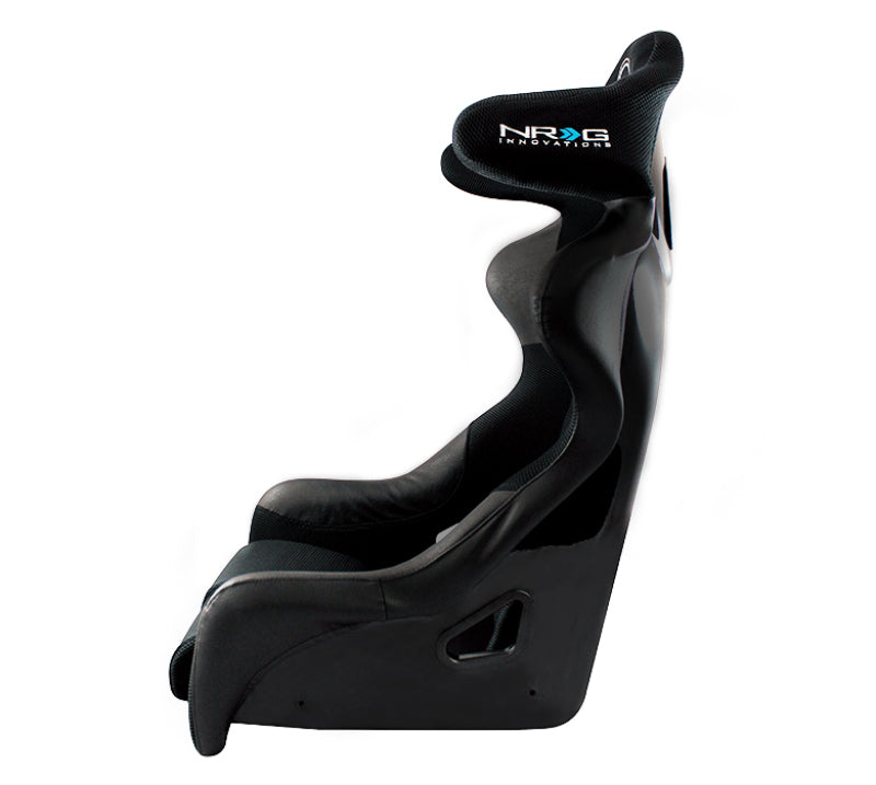 NRG FIA Competition Seat w/Competition Fabric & FIA Homologated Head Containment