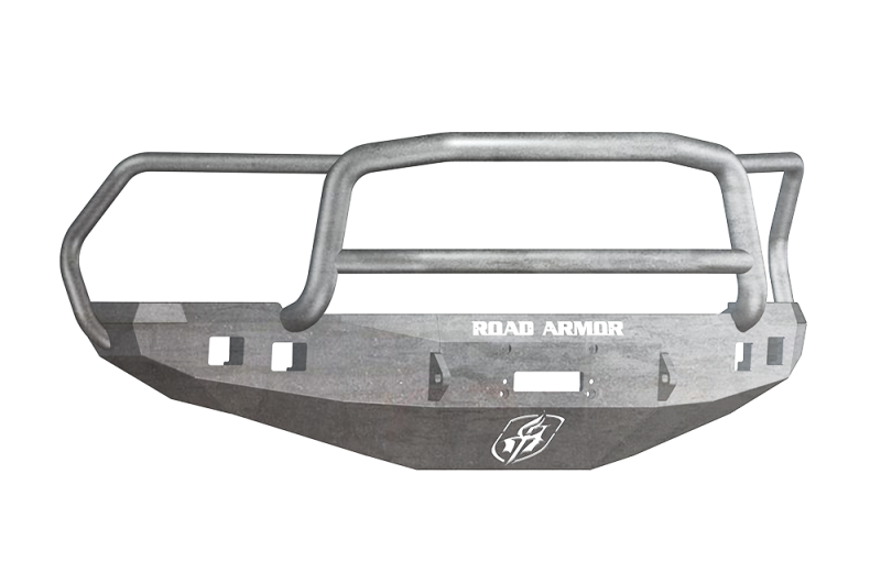 Road Armor 10-18 Ram 2500 Stealth Front Winch Bumper w/Lonestar Guard - Raw