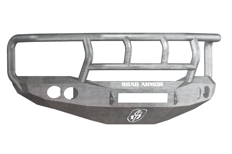 Road Armor 06-09 Dodge 2500 Stealth Front Bumper w/Titan II Guard - Raw