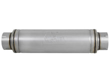 Load image into Gallery viewer, aFe ATLAS Aluminized Steel Muffler 5in Center/Center 24in L x 7in Diameter - Round Body