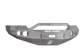 Road Armor 05-07 Ford F-250 Stealth Front Winch Bumper w/Pre-Runner Guard - Raw