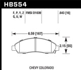 Hawk Super Duty Street Brake Pads