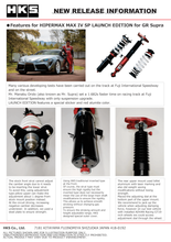 Load image into Gallery viewer, HKS MAX 4 SP Launch Edition DB42/DB22/DB82 FULL KIT