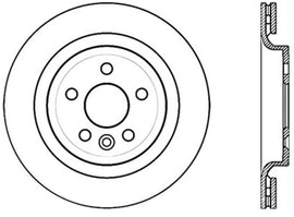 Stoptech 11-18 Volvo S60 / 07-16 Volvo S80 / 15-18 Volvo V60 Rear Premium Cryo Rotor