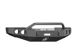 Road Armor 08-10 Ford F-250 Stealth Front Winch Bumper w/Pre-Runner Guard - Tex Blk