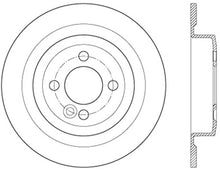 Load image into Gallery viewer, Stoptech 09-16 Mini Cooper Premium CryoStop High-Carbon Rear Rotor