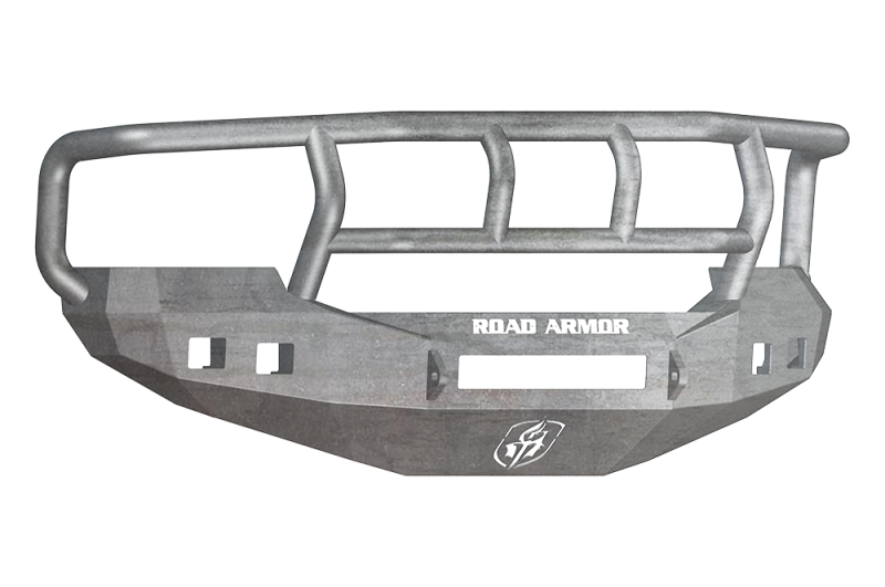 Road Armor 05-07 Ford F-250 Stealth Front Bumper w/Titan II Guard Wide Flare - Raw