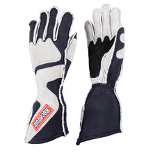 Load image into Gallery viewer, RaceQuip SFI-5 Gray/Black Medium Outseam Angle Cut Glove