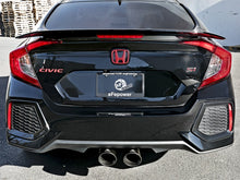 Load image into Gallery viewer, aFe Takeda 3in 304 SS Cat-Back Exhaust System w/ Black Tips 2017+ Honda Civic Si (4dr) I4 1.5L (t)