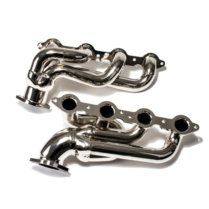 BBK 10-15 Camaro LS3 L99 Shorty Tuned Length Exhaust Headers - 1-3/4 Chrome