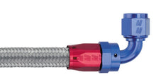 Load image into Gallery viewer, Russell Performance -6 AN Red/Blue 90 Degree Full Flow Swivel Hose End