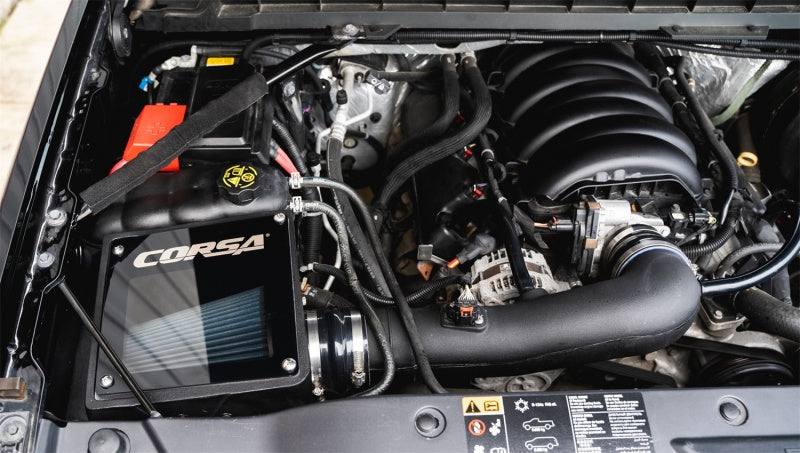 Corsa 14-19 Chevrolet Silverado 5.3L V8 Air Intake w/MaxFlow 5 Oil Filter