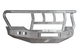 Road Armor 11-16 Ford F-250 Stealth Front Bumper w/Titan II Guard Wide Flare - Raw