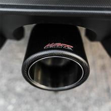 Load image into Gallery viewer, MBRP Universal Carbon Fiber Tip 4in OD / 2.5in Inlet / 7.7in L