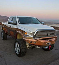 Load image into Gallery viewer, Road Armor 10-18 Ram 2500 Stealth Front Winch Bumper w/Pre-Runner Guard - Raw