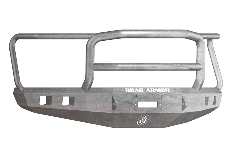 Road Armor 15-17 Ford F-150 Stealth Front Winch Bumper w/Lonestar Guard - Raw