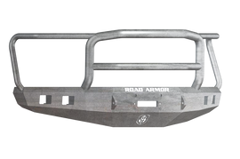 Road Armor 15-17 Ford F-150 Stealth Front Winch Bumper w/Lonestar Guard - Raw