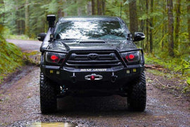 Road Armor 12-15 Toyota Tacoma Stealth Front Winch Bumper w/Lonestar Guard - Raw