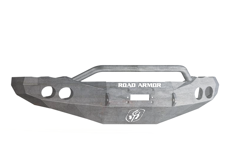 Road Armor 03-05 Dodge 2500 Stealth Front Winch Bumper w/Pre-Runner Guard - Raw
