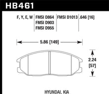 Load image into Gallery viewer, Hawk 01-06 Hyindai Santa Fe / 03-09 Kia Sorento DTC-30 Race Front Brake Pads