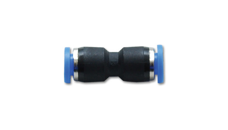 Vibrant Union Straight Pneumatic Vacuum Fitting - for use with 1/4in (6mm) OD tubing