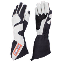 Load image into Gallery viewer, RaceQuip SFI-5 Gray/Black 2XL Long Angle Cut Glove