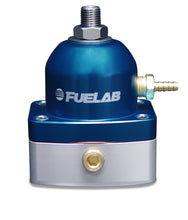 Load image into Gallery viewer, Fuelab 515 EFI Adjustable FPR 25-90 PSI (2) -6AN In (1) -6AN Return - Blue