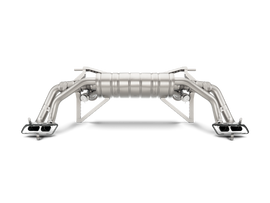 Akrapovic 16-17 Audi R8 5.2 FSI Coupe/Spyder Slip-On Line (Titanium) w/ Carbon Titanium Tips