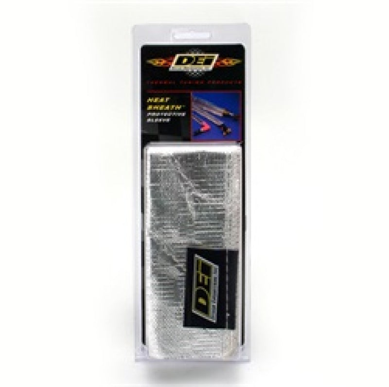 DEI Heat Sheath 1-1/2in I.D. x 3ft - Aluminized Sleeving- Sewn Edge