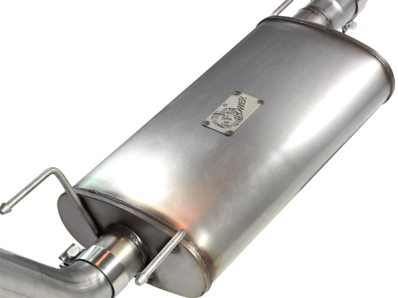 aFe MACH Force XP 3in Cat-Back Stainless Steel Exhaust w/Polished Tip Toyota Tacoma 13-14 4.0L
