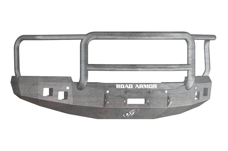 Road Armor 14-15 Chevy 1500 Stealth Front Winch Bumper w/Lonestar Guard - Raw