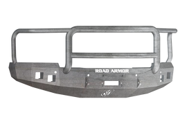 Road Armor 14-15 Chevy 1500 Stealth Front Winch Bumper w/Lonestar Guard - Raw