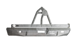 Road Armor 99-07 Ford Excursion Stealth Rear Winch Bumper w/Tire Carrier - Raw