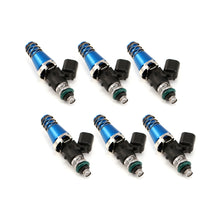 Load image into Gallery viewer, Injector Dynamics ID1050X Injectors 11mm (Blue) Adaptors 14mm Bottom O-Ring to 11mm (Set of 6)