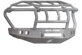 Road Armor 17-20 Ford F-250 Stealth Front Bumper w/Intimidator Guard - Raw