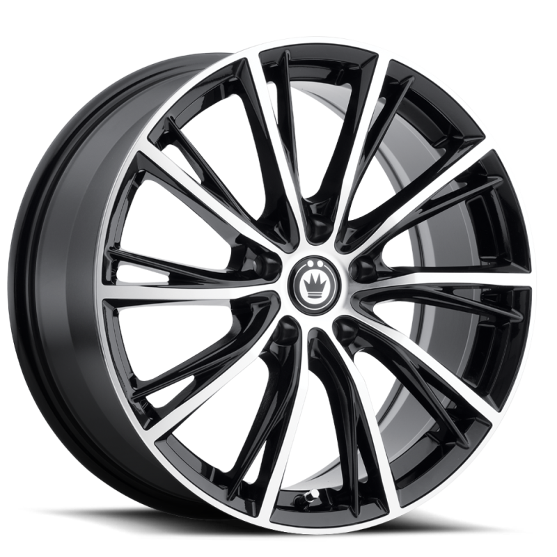 Konig Impression 17x7.5 5x114.3 ET40 Gloss Black w/ Machined Face