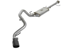 Load image into Gallery viewer, aFe MACH Force Xp 2.5in SS Cat-Back Single Side Exit Exhaust w/Black Tips 07-14 Toyota FJ Cruiser