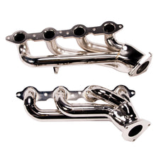 Load image into Gallery viewer, BBK 99-04 GM Truck SUV 6.0 Shorty Tuned Length Exhaust Headers - 1-3/4 Chrome