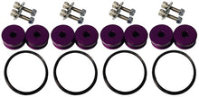 Load image into Gallery viewer, Torque Solution Billet Bumper Quick Release Kit Combo (Purple): Universal
