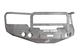 Road Armor 08-13 GMC 1500 Stealth Front Winch Bumper w/Lonestar Guard - Raw