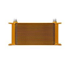 Load image into Gallery viewer, Mishimoto Universal 19 Row Oil Cooler - Gold