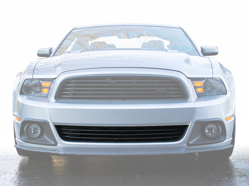 ROUSH 2013-2014 Ford Mustang 3.7L/5.0L Black Lower Grille Kit