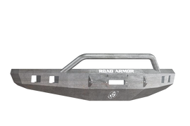 Road Armor 15-17 Ford F-150 Stealth Front Winch Bumper w/Pre-Runner Guard - Raw