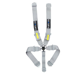 NRG SFI 16.1 5PT 3in. Seat Belt Harness / Cam Lock - Grey