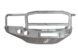 Road Armor 11-14 Chevy 2500 Stealth Front Bumper w/Lonestar Guard - Raw