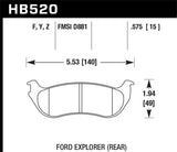 Hawk Performance Ceramic Street Brake Pads