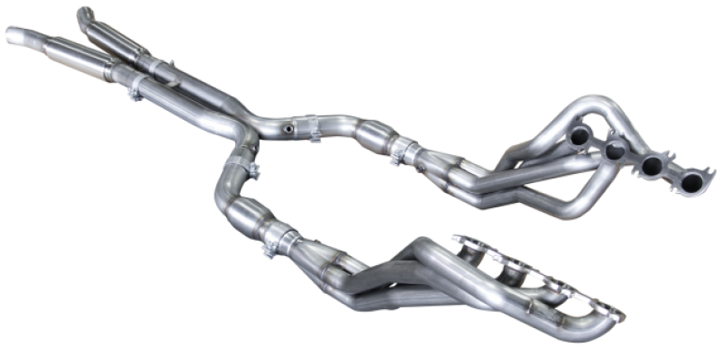 ARH 2007-2010 Ford Mustang Shelby GT500 1-7/8in x 3in Long System w/ Cats & H-Pipe