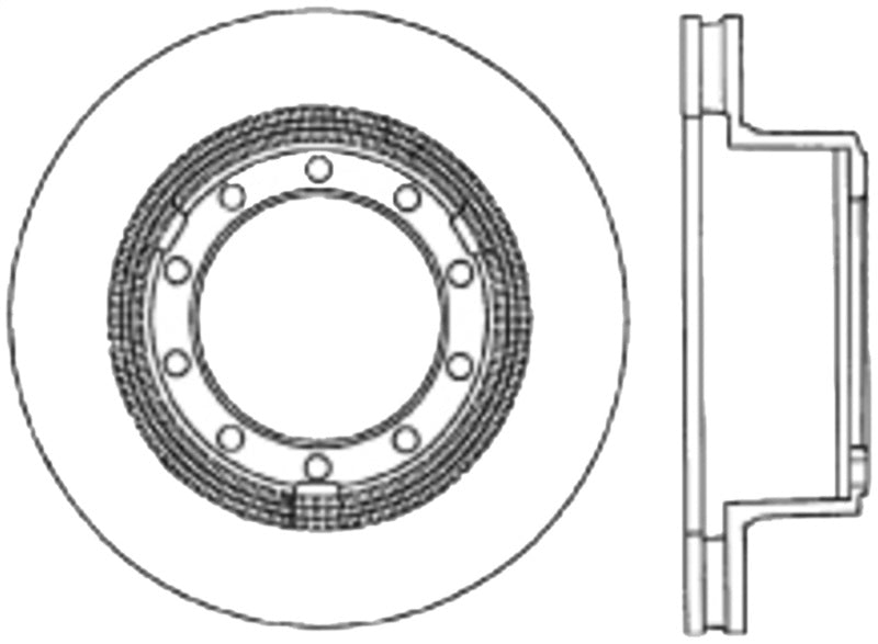 Stoptech 86-97 International 1652 Premium Rear CryoStop Brake Rotor