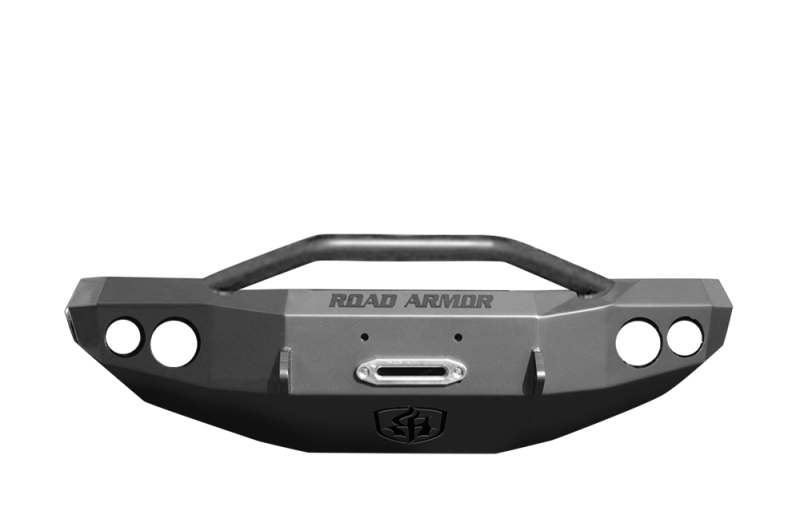 Road Armor 00-07 GMC 2500 Stealth Front Winch Bumper w/Pre-Runner Guard - Tex Blk