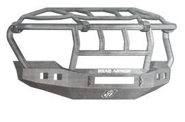Road Armor 11-16 Ford F-250 Stealth Front Bumper w/Intimidator Guard - Raw
